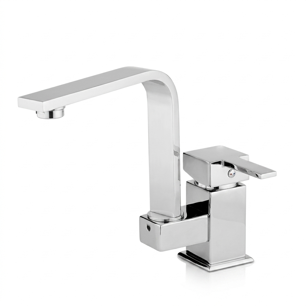 KARE SİDE MİX KUĞU LAVABO BATARYA